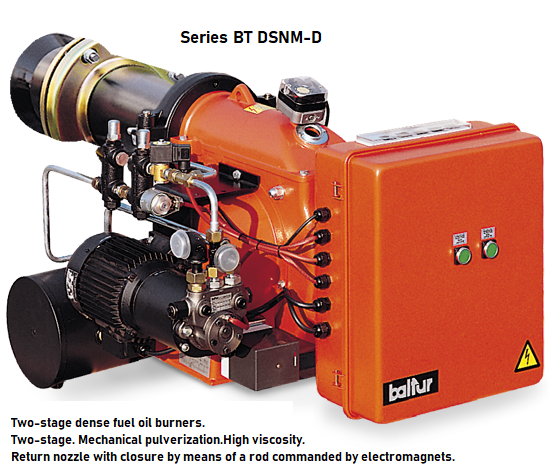 Đầu đốt dầu FO Baltur BT DSNM-D