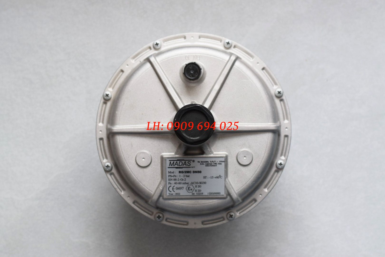 Van giảm áp Madas FRG/2M, RG/2M